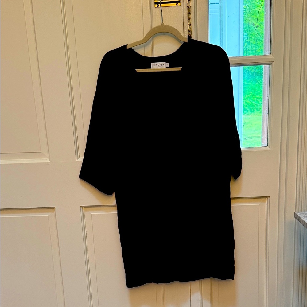 Thacker New York Vince Classic Black Dress